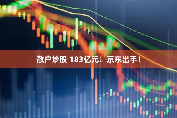散户炒股 183亿元！京东出手！